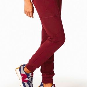 Figs Burgundy Joggers (NEW WITH TAGS)